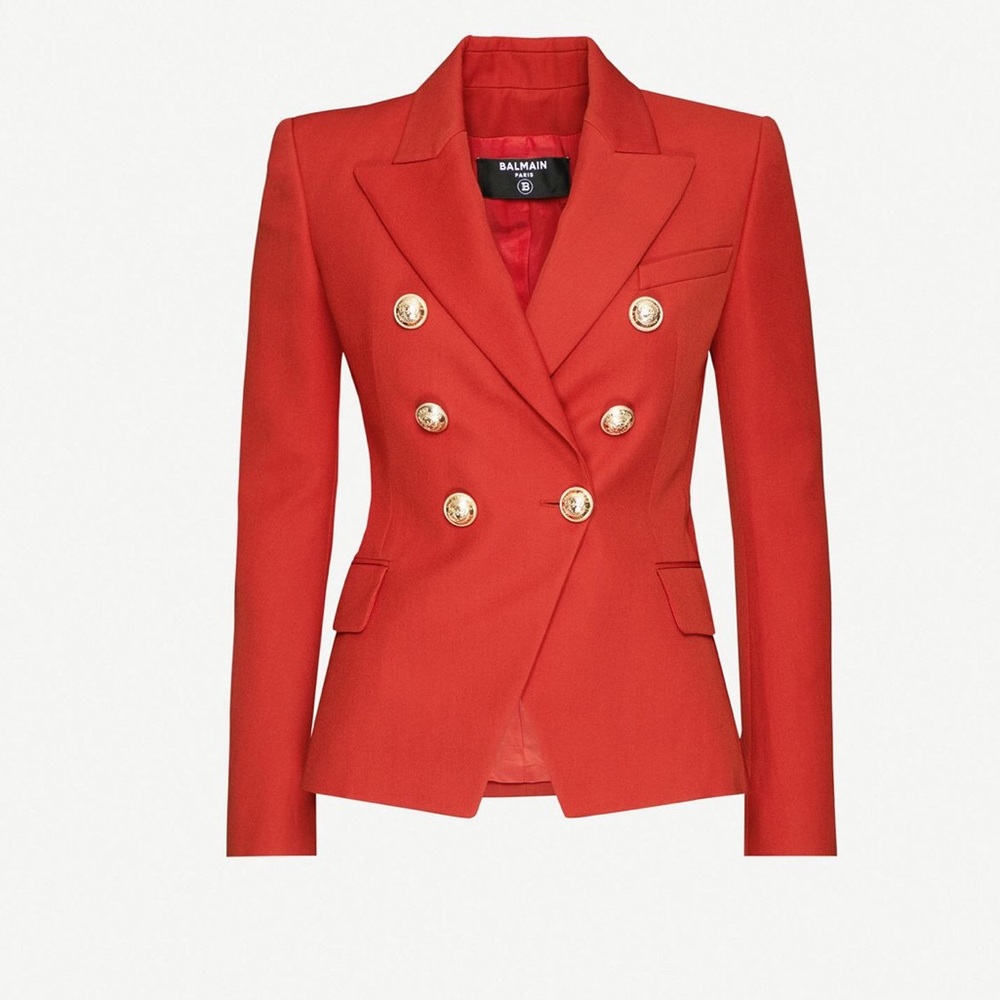 NWT Balmain double-breasted blazer sz36